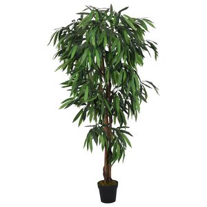 vidaXL Umjetno stablo manga 300 listova 80 cm zeleno
