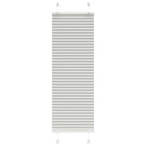 vidaXL Plisirana roleta svijetlosiva 40x100 cm &scaron;irina tkanine