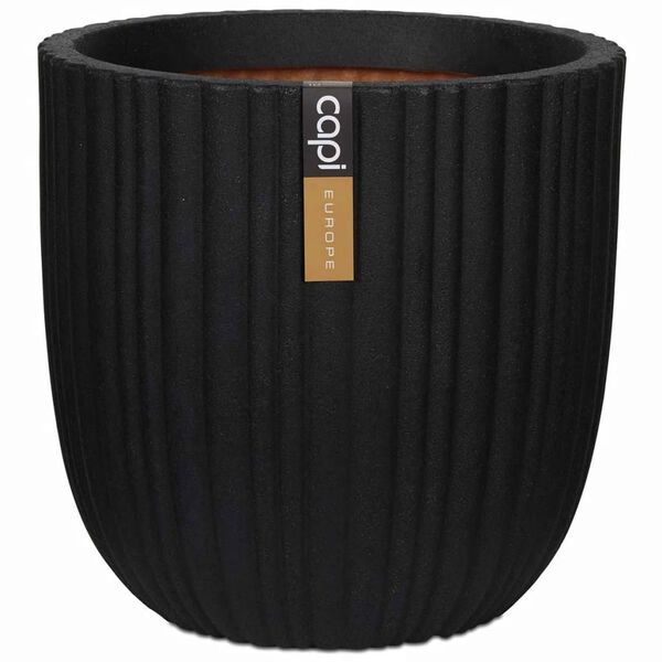 Capi posuda za sadnju Urban Tube 43 x 41 cm crna KBLT933