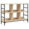vidaXL Komoda Sonoma hrast 102x32x73,5 cm Konstruirano drvo