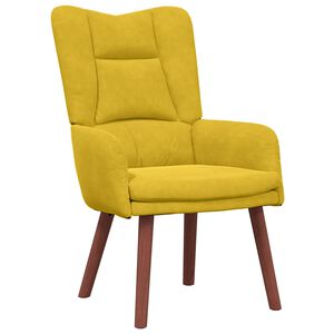 vidaXL fotelja Žuta 63 x 67 x 94 cm Bar&scaron;un