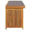 vidaXL Vanjska kutija za jastuke 150x50x60,5 cm masivno drvo bagrema
