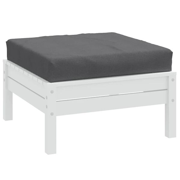 vidaXL Jastuk za palete prošarani antracit 60x60x9,5 cm od tkanine