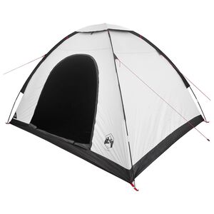 vidaXL Kamping &scaron;ator s krovom Bijeli Blackout 275 x 215 x 125 cm