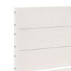 vidaXL Dugi okvir kreveta bez madraca bijeli 180 x 220 cm masivno drvo