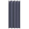 vidaXL Zavjese za blackout s prstenovima 2 pcs Antracit 260 x 140 cm