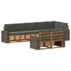 vidaXL Set vanjskih sofa 8 kom. Poliester
