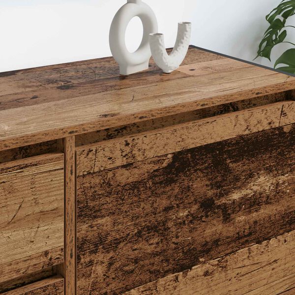 vidaXL TV ormar Staro drvo 100 x 36 x 49.5 cm Konstruirano drvo