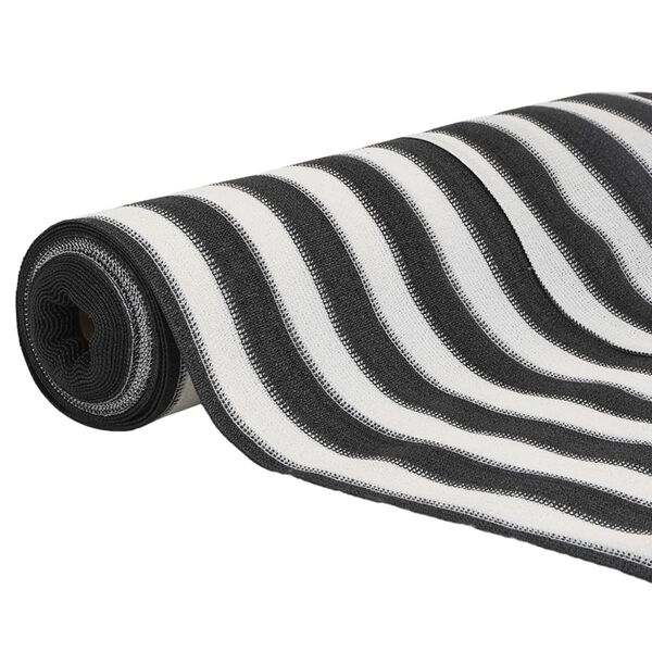 vidaXL Mreža za privatnost antracit-bijela 1,2 x 25 m HDPE 75 g/m&sup2;