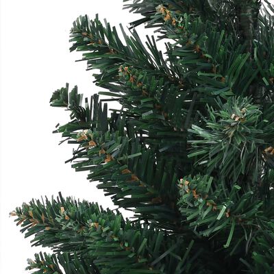 vidaXL Umjetno božićno drvce sa stalkom zeleno 60 cm PVC