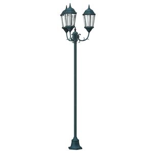 vidaXL Vrtno svjetlo Vintage bru&scaron;ena zelena 57 x 49 x 241 cm