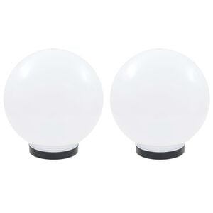 vidaXL LED kuglasta svjetiljka 2 kom 25 cm PMMA