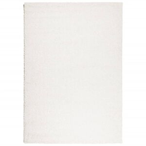 vidaXL Čupavi tepih PAMPLONA visoka vlakna moderni krem 120 x 170 cm
