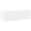 vidaXL Set zidnog ormarića za TV Zidne 6 pcs Bijelo