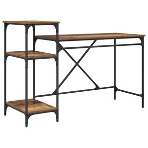 vidaXL Stol Staro drvo Konstruirano drvo 135 x 50 x 90 cm