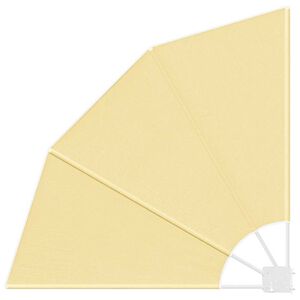 vidaXL Zaslon za privatnost na balkonu Pijesak 115 x 115 cm Poliester