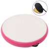 vidaXL Gimnastička prostirka na napuhavanje 100x100x20 cm PVC roza
