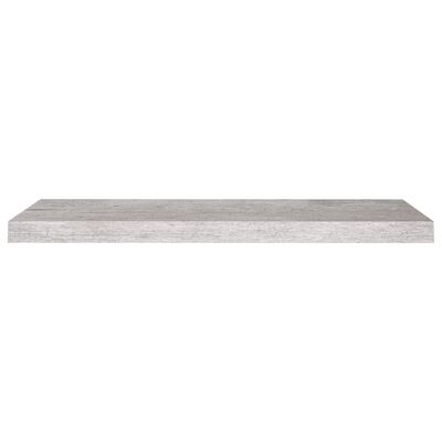 vidaXL Plutajuća zidna polica siva boja betona 80 x 23,5 x 3,8 cm MDF