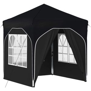 vidaXL Rastezljivi &scaron;ator za zabave 192 x 192 x 245 cm Antracit