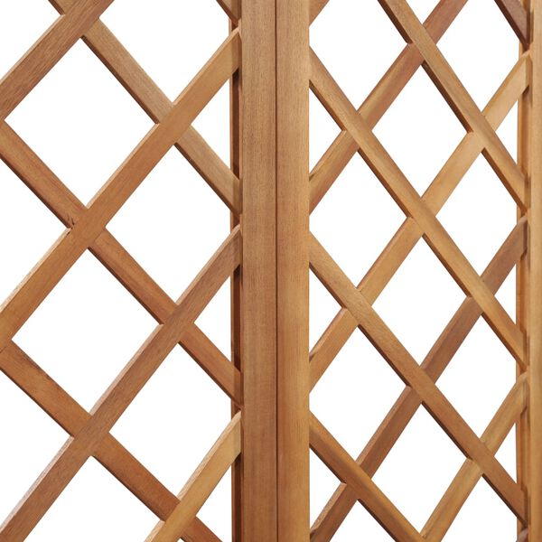 vidaXL Posuda za sadnju s klupom masivno drvo akacije