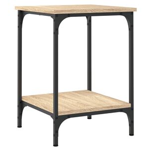 vidaXL Stolić za kavu boja hrasta sonome 40x40x55 cm konstruirano drvo