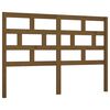 vidaXL Uzglavlje za krevet boja meda 156 x 4 x 100 cm masivna borovina