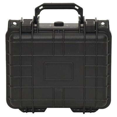 vidaXL Prijenosni kovčeg crni 27 x 25 x 18 cm od PP-a
