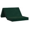 vidaXL Sofa na razvlačenje 80 x 67 x 45 cm Tamnozelena