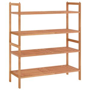 vidaXL Stalci za cipele 2 kom 69 x 27 x 41 cm od masivnog drva oraha