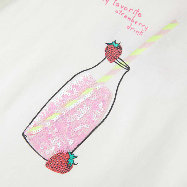 Dječja majica prljavo bijela boja 104