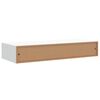 vidaXL Zidne police s ladicom 2 kom bijele 60 x 23,5 x 10 cm MDF