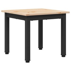 vidaXL Kava Stol Prirodna 40 x 40 x 36 cm Čvrsto borovo drvo