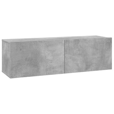 vidaXL TV ormarić boja betona 100 x 30 x 30 cm od konstruiranog drva