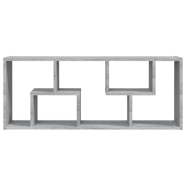 vidaXL Zidna polica boja hrasta sonome 36x16x90 cm konstruirano drvo