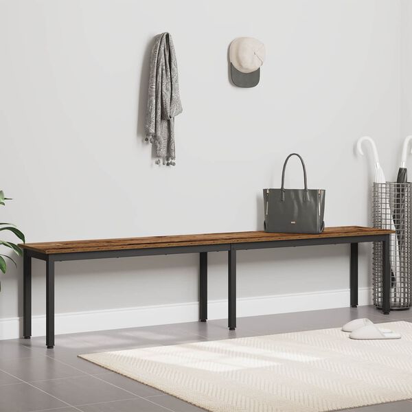 vidaXL klupa Staro drvo 200 x 35 x 45 cm Konstruirano drvo