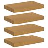 vidaXL Polica na zidu 4 kom. Bež 40 x 23,5 x 3,8 cm Konstruirano drvo