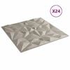vidaXL Zidne panele 24 pcs Ametist beton 50 x 50 cm XPS pjena