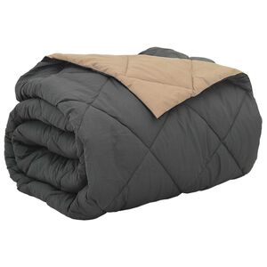 vidaXL Puni pokrivač za cijelu godinu Antracit i taupe 200 x 200 cm