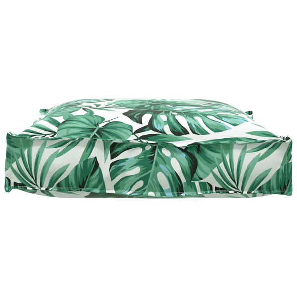 vidaXL Jastuk List Uzorak lista 70 x 70 x 12 cm Oxford tkanina