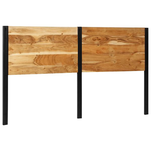 vidaXL Uzglavlje 180 cm Puno drvo bagrem i željezo