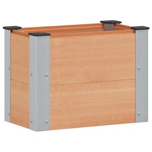 vidaXL Povi&scaron;ena vrtna gredica Smeđa 50 x 30 x 36 cm
