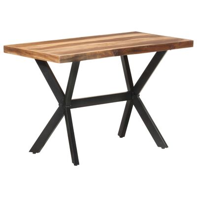 vidaXL Blagovaonski stol 120 x 60 x 75 cm od masivnog drva s premazom