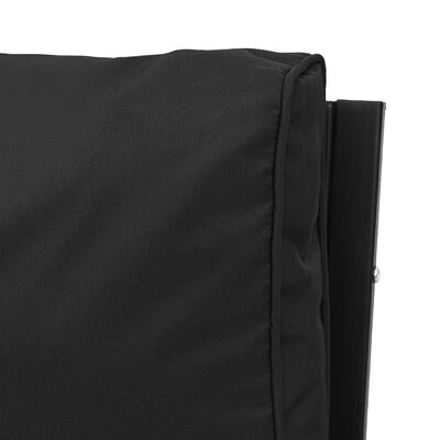 vidaXL 5-dijelna vrtna garnitura s jastucima siva čelična