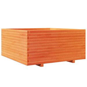 vidaXL Vrtna sadilica vo&scaron;tano smeđe boje 100x100x49,5 cm od borovine