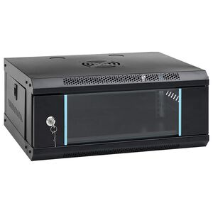 vidaXL Zidni komunikacijski ormar 4U 19 " IP20 53 x 40 x 21 cm