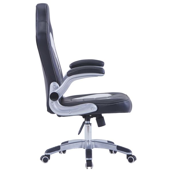 vidaXL Igraća stolica od umjetne kože crna