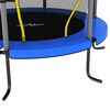 vidaXL Trampolin sa sigurnosnom mrežom okrugli 140 x 160 cm plavi