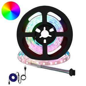 vidaXL LED traka 2 kom. Crna i prozirna Bakar i plastika
