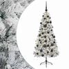 vidaXL Umjetno božićno drvce s kuglicom 120 cm 150 LED lampica