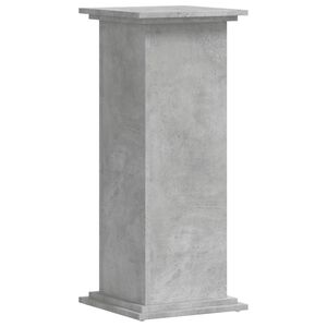 vidaXL Stalak za biljke boja betona 33 x 33 x 80 cm konstruirano drvo